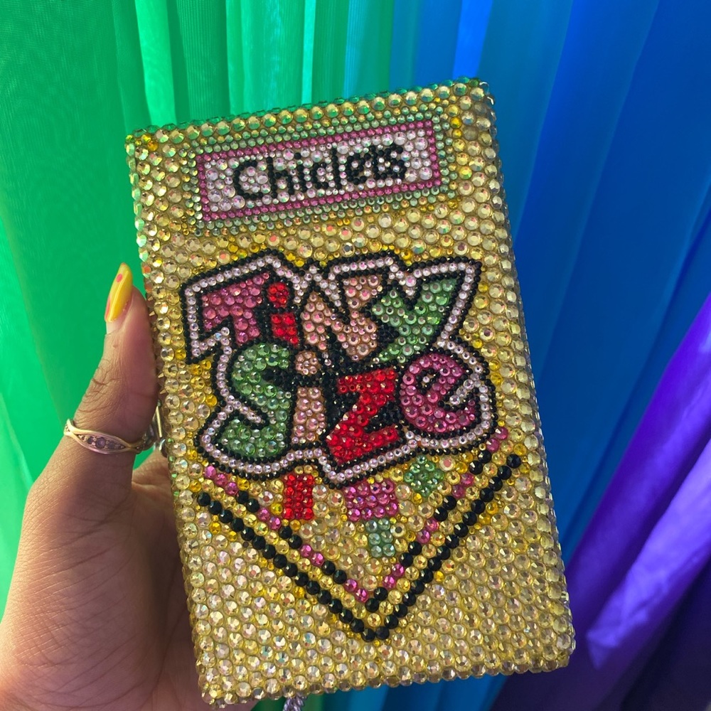 The Good Practice Chiclet rhinestone mini bag